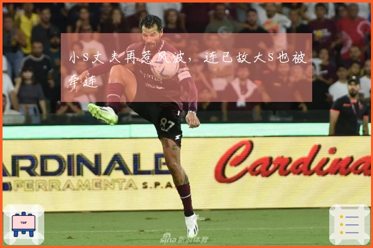 小s丈夫再惹风波，连已故大s也被牵连