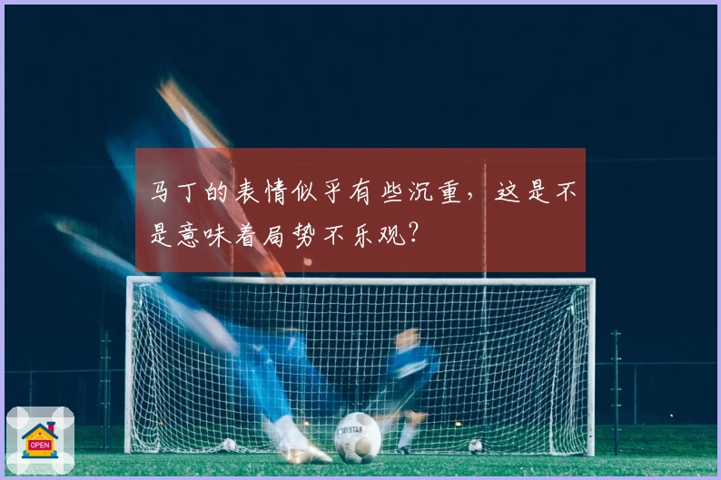 马丁的表情似乎有些沉重，这是不是意味着局势不乐观？