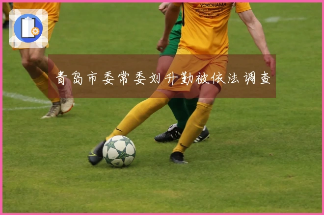 青岛市委常委刘升勤被依法调查